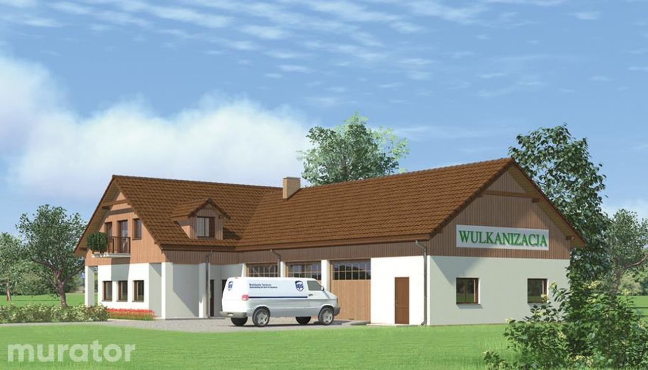 budynek usługowy z częścią mieszkalną uc28 - UC28 Wizualizacja 2