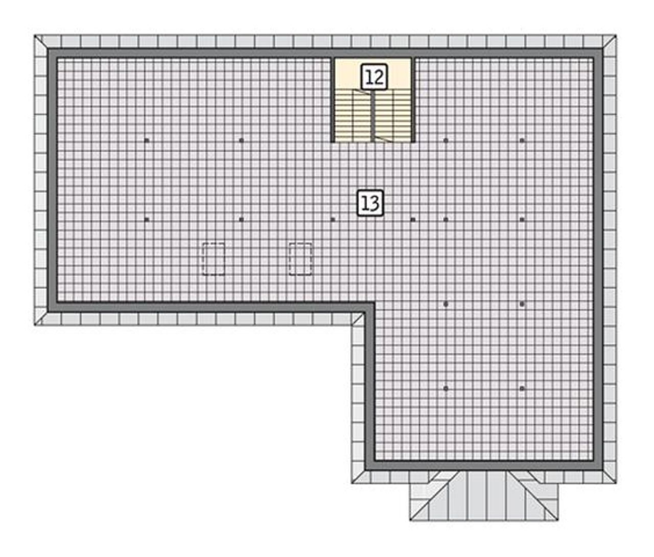 budynek usługowy uc35 - UC35 Rzut 2