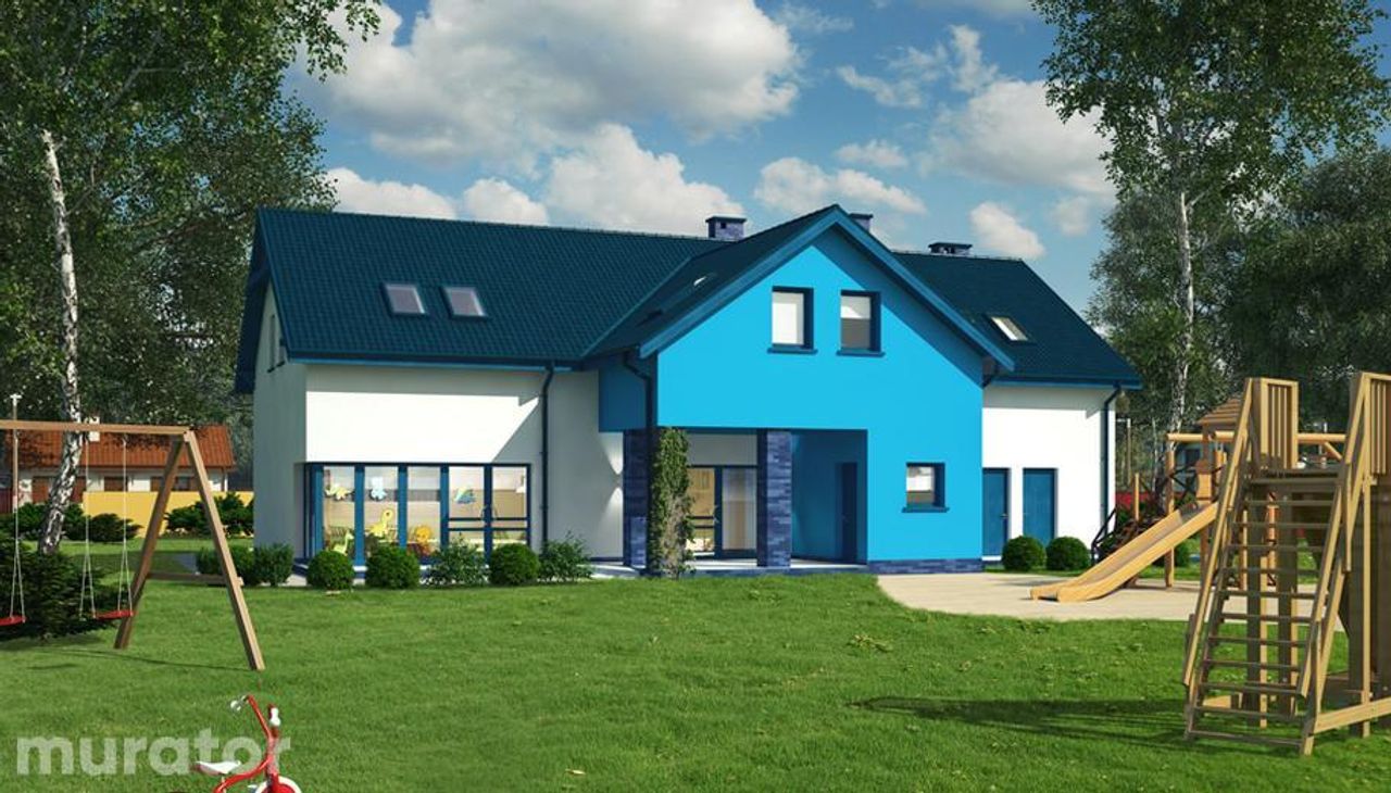 budynek usługowy z częścią mieszkalną (punkt opieki przedszkolnej) uc37a - UC37a Wizualizacja 2