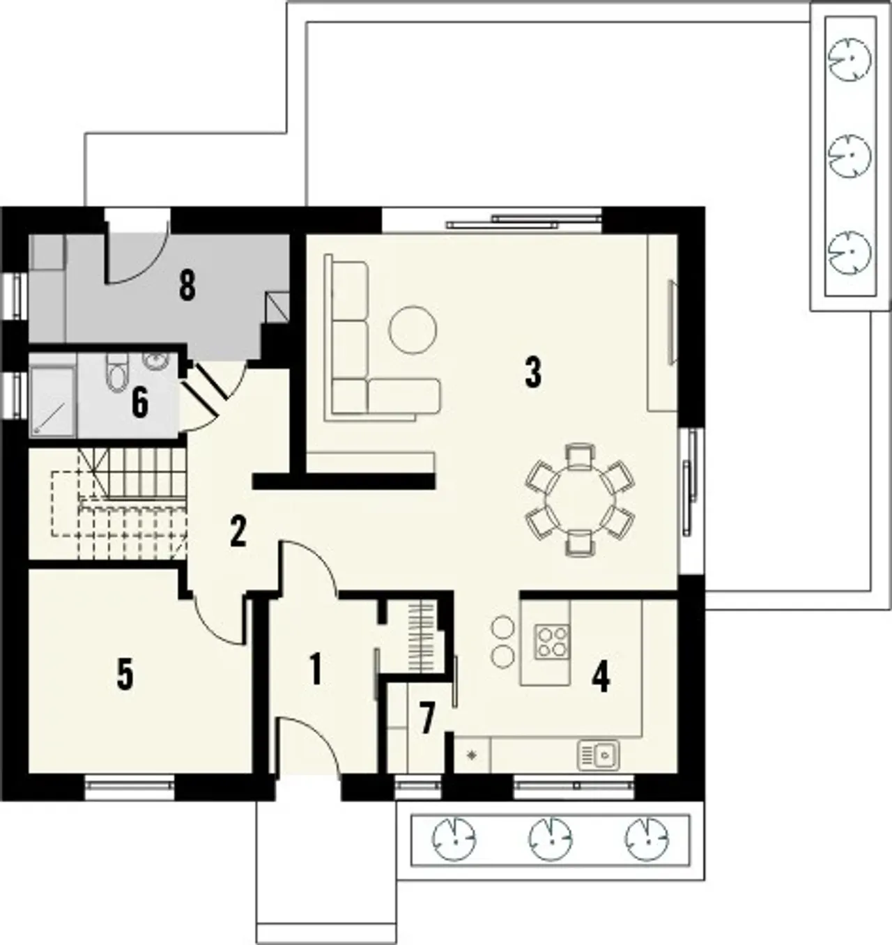 Krajobrazy 55 Rzut 1