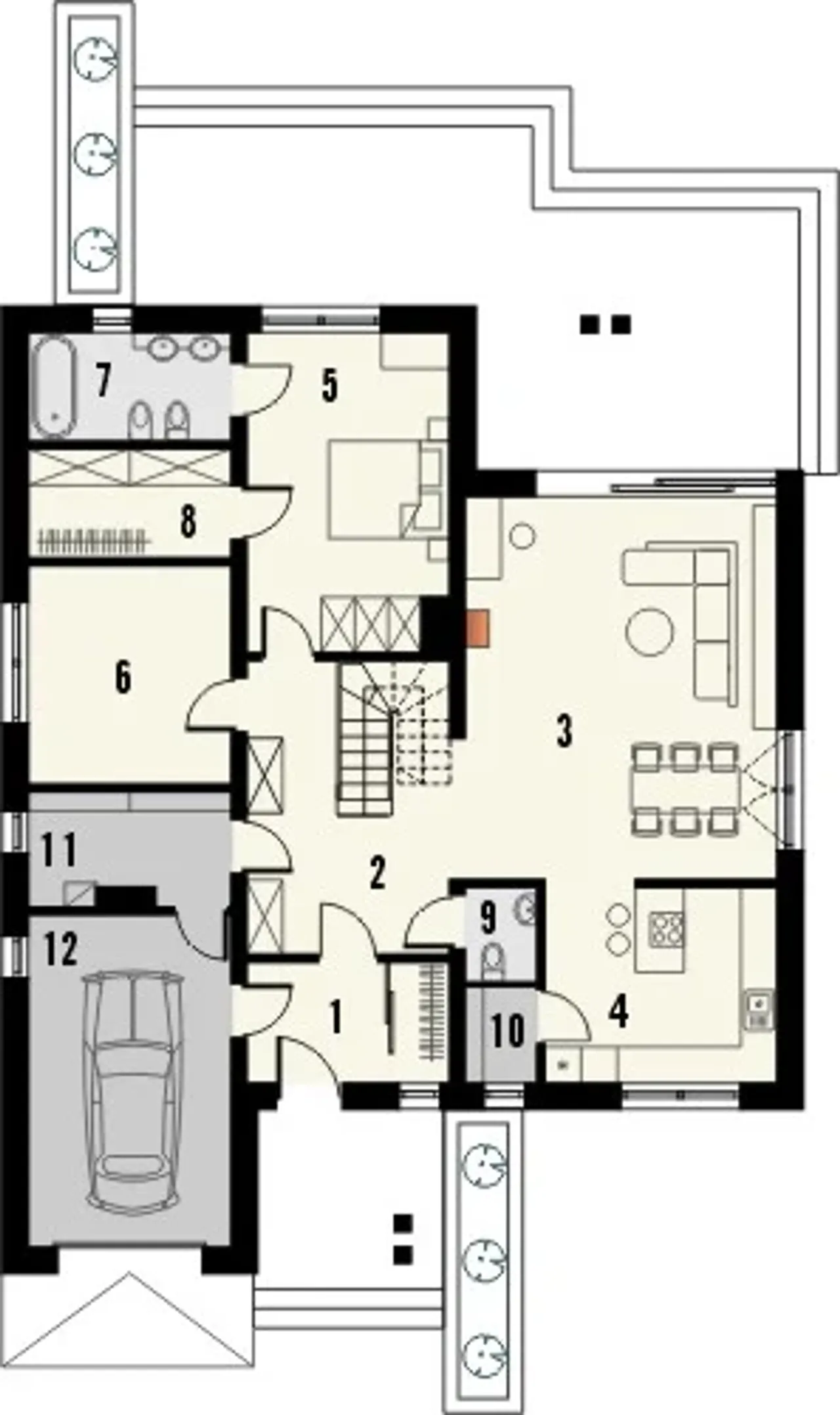 Krajobrazy 73 Rzut 1