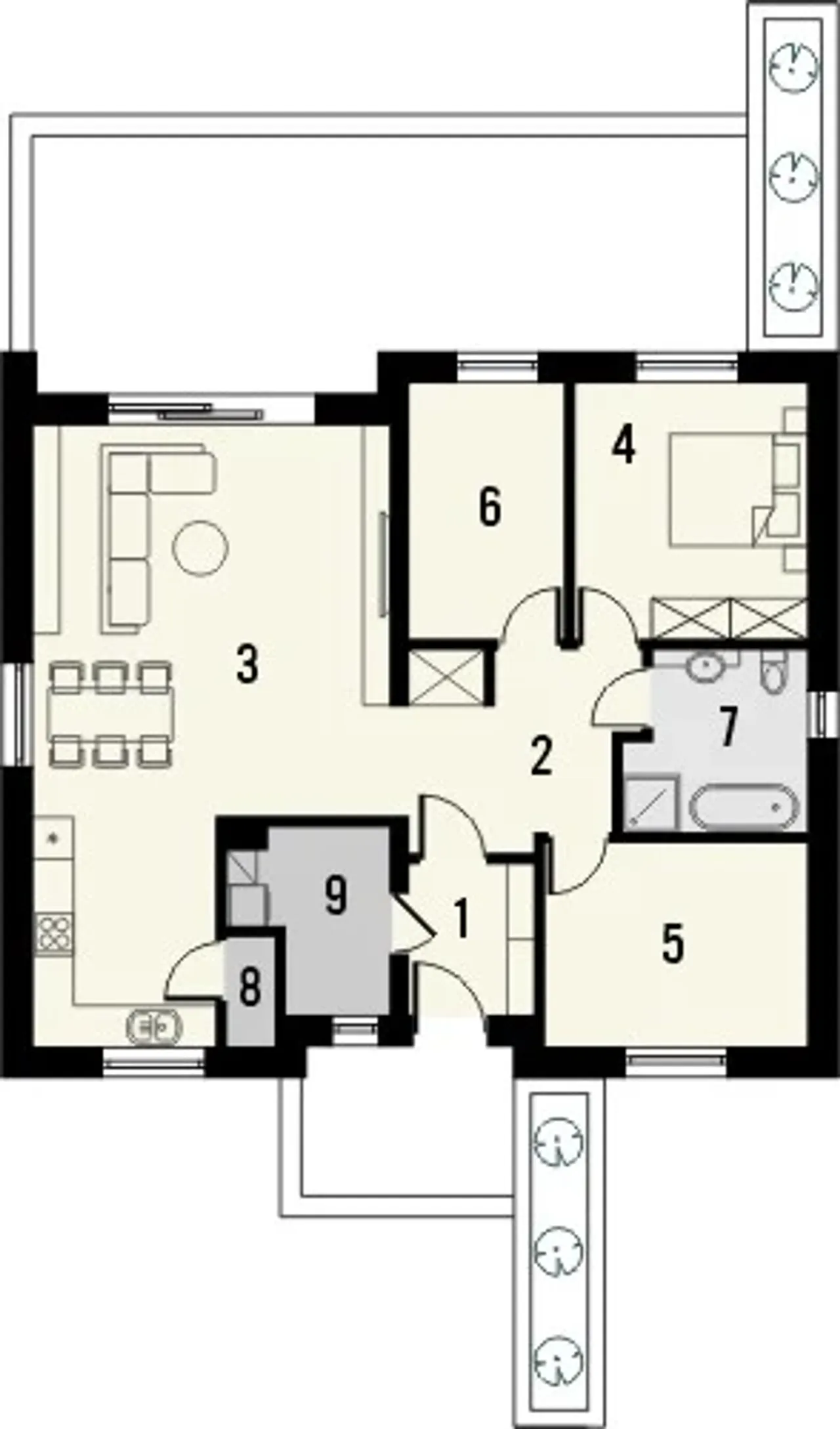 Krajobrazy 33 Rzut 1