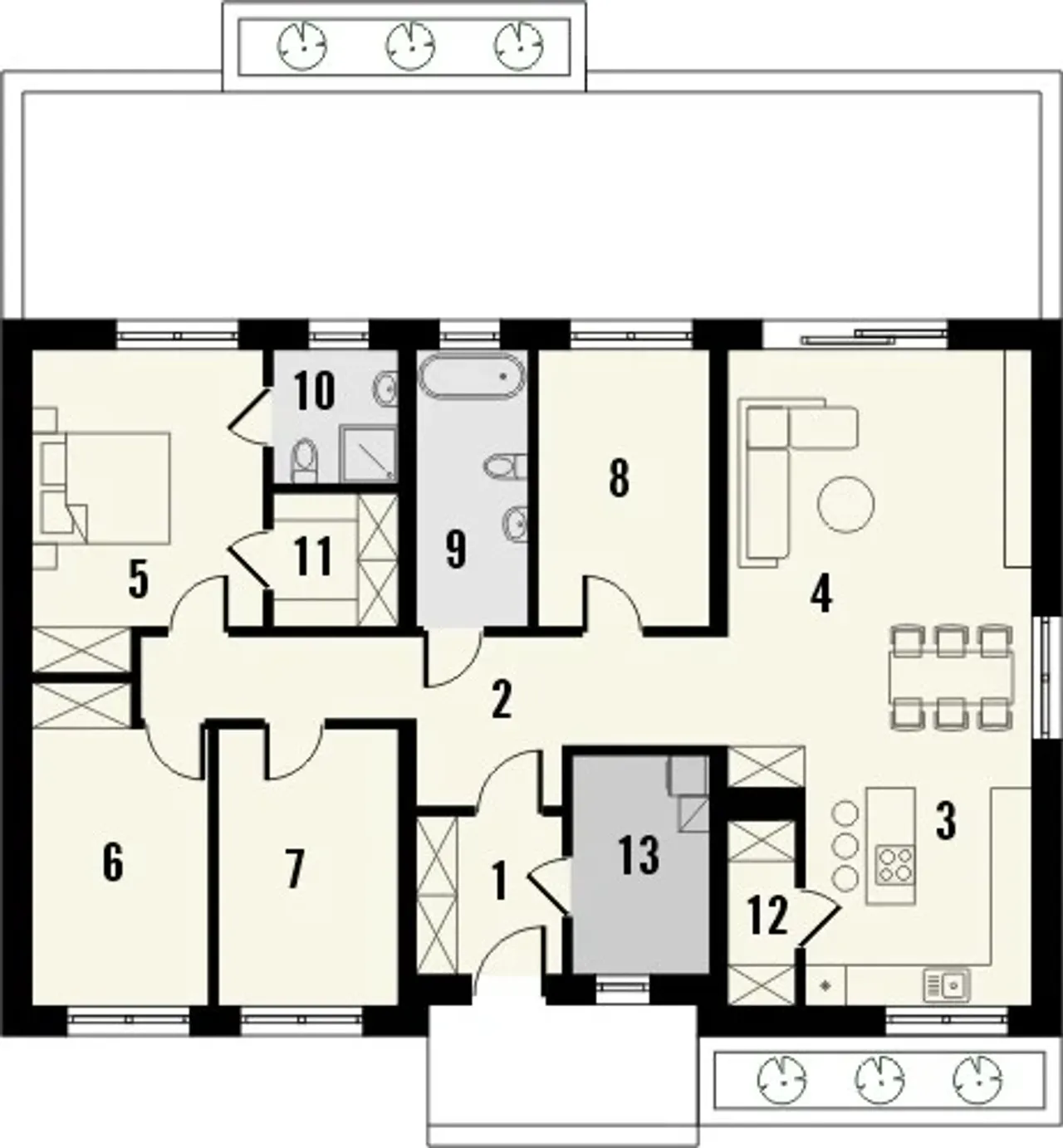 Krajobrazy 84 Rzut 1