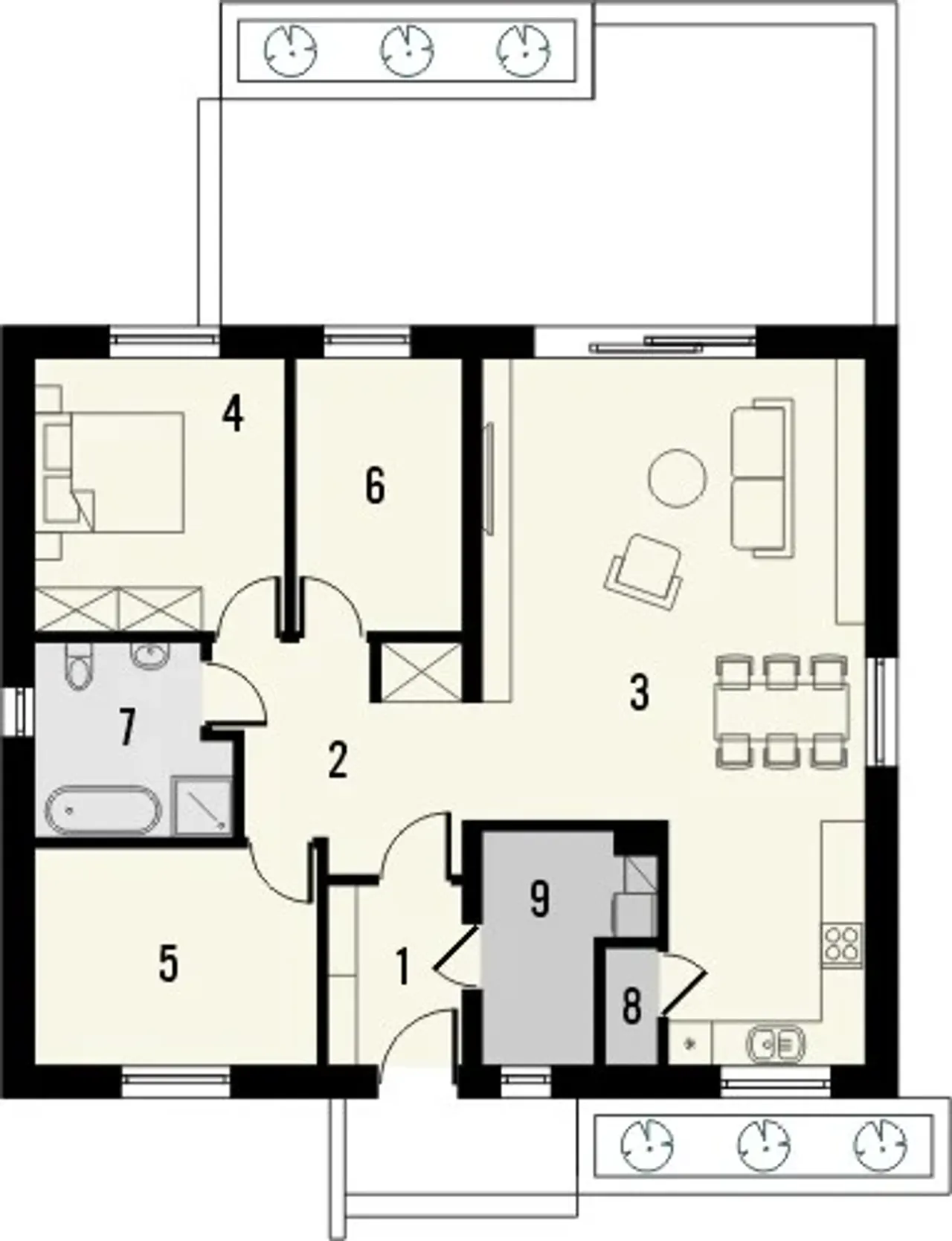 Krajobrazy 17 Rzut 1