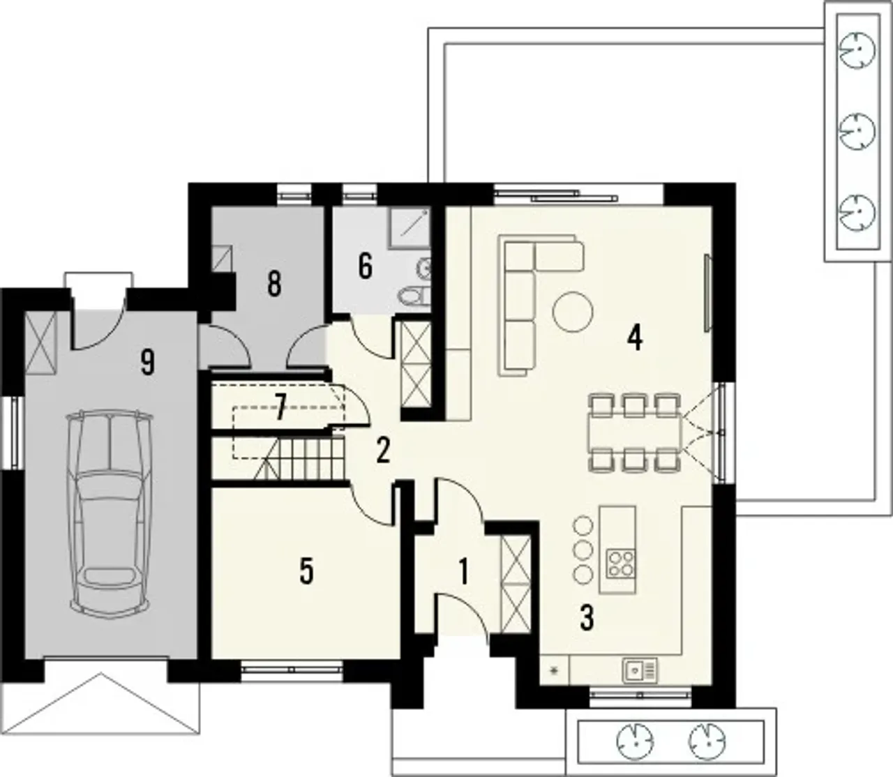 Krajobrazy 37 Rzut 1