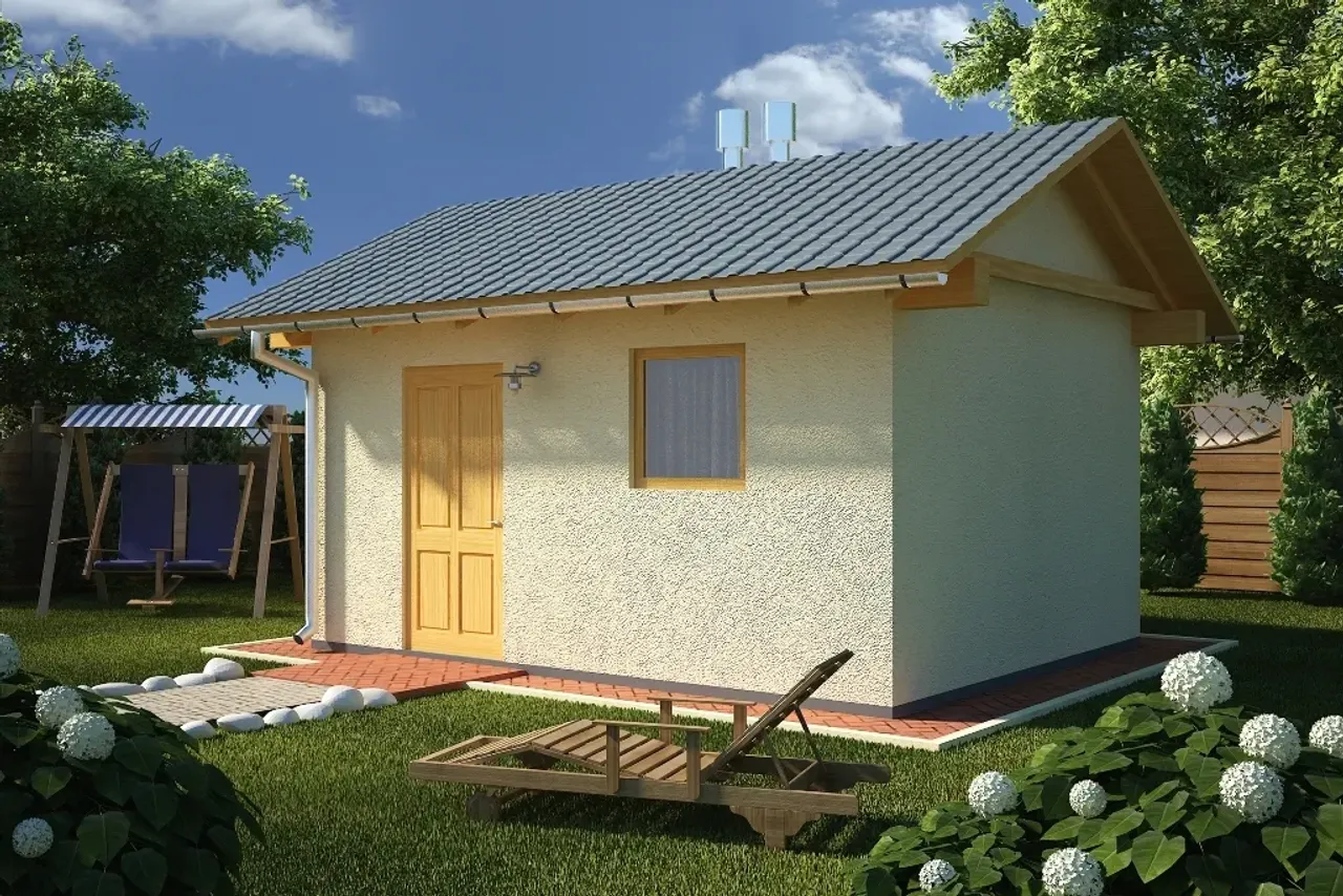 G1 - Budynek gospodarczy Wizualizacja 1