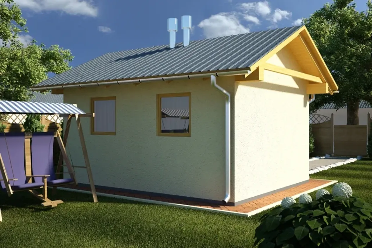 G1 - Budynek gospodarczy Wizualizacja 2