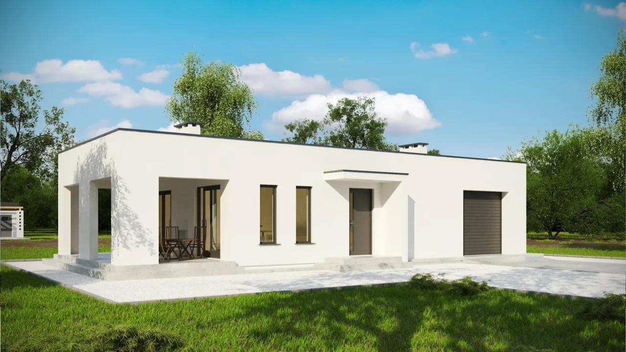 G202 - Budynek rekreacyjny z sauną Wizualizacja 1