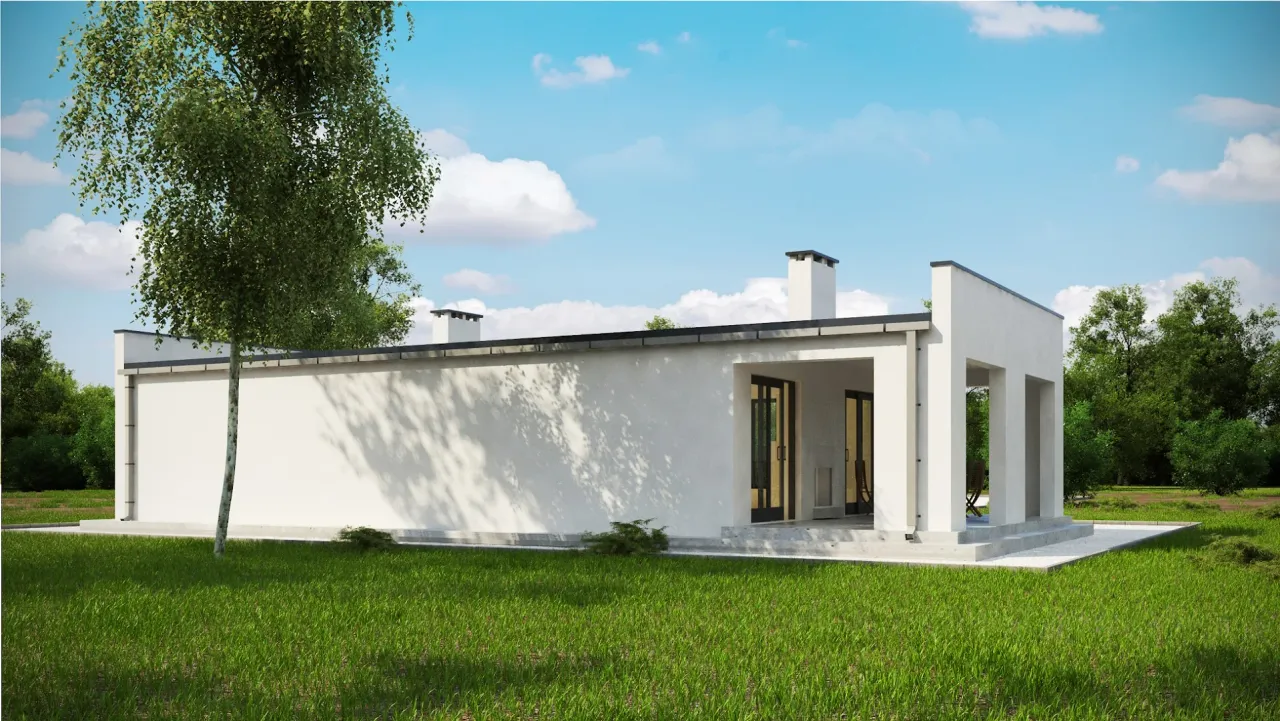 G202 - Budynek rekreacyjny z sauną Wizualizacja 2