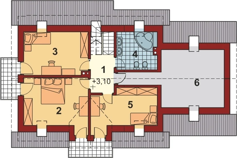 Sowa 8 z garażem 2-st.