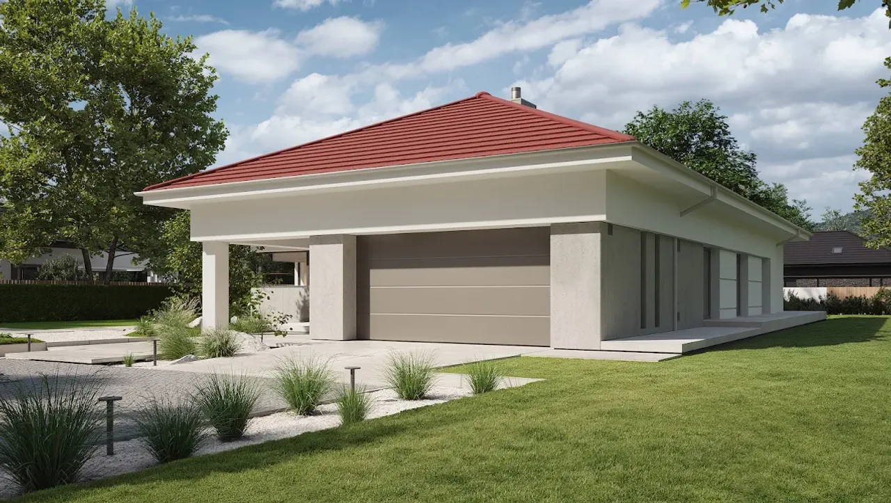New House 767 w2 RED Wizualizacja 10