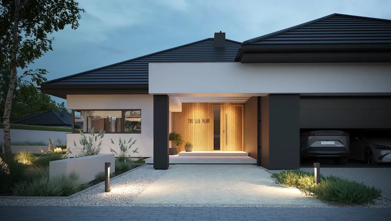 New House 761 w2 Plus Wizualizacja 1