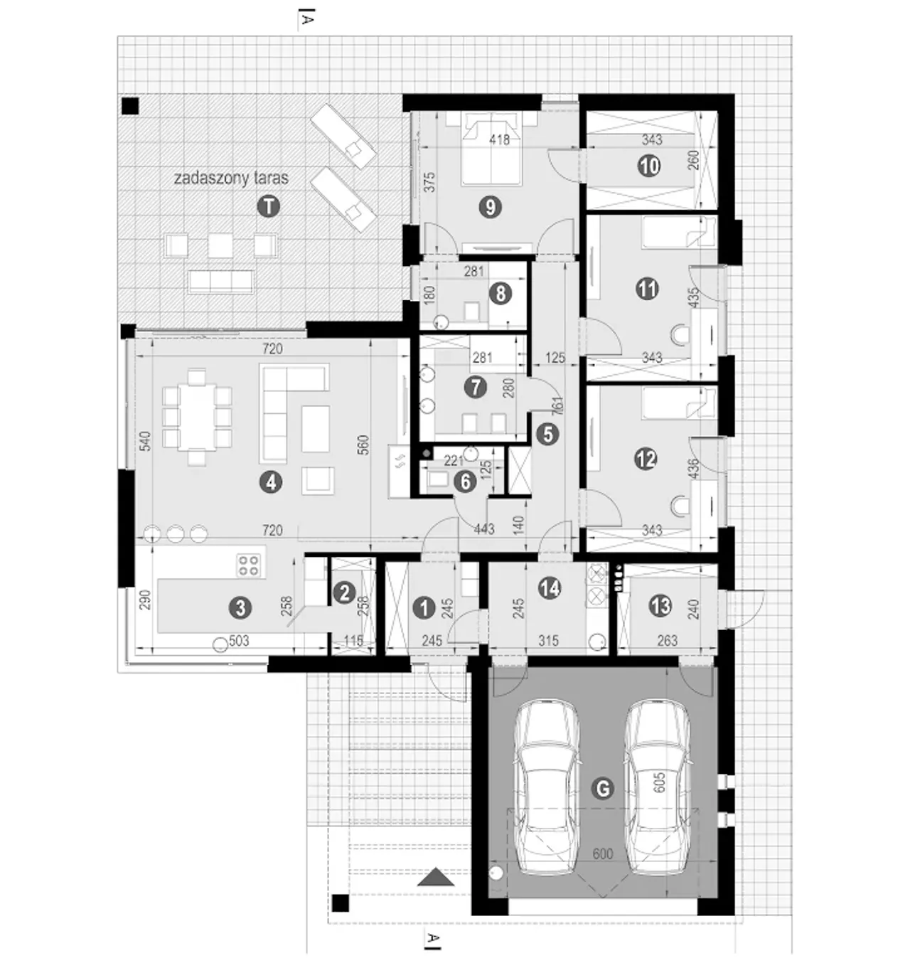 New House 761 w2 Plus Rzut 1