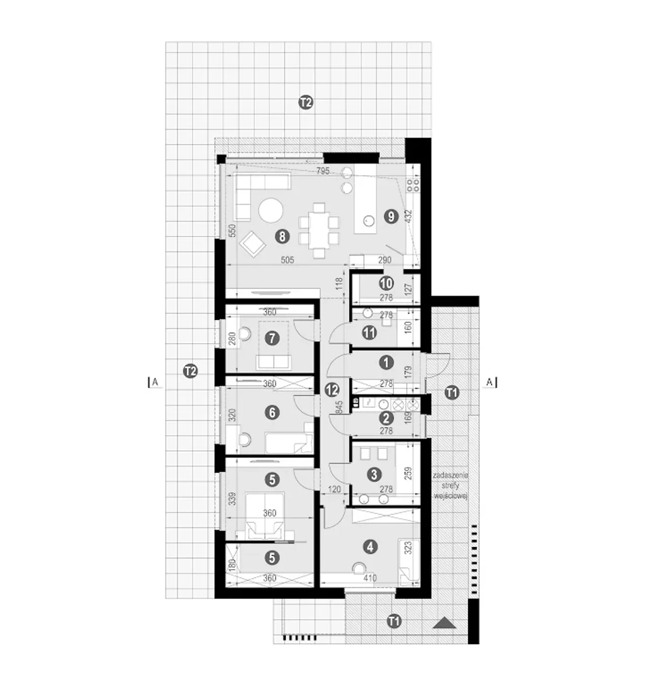 New House 730 w2 Rzut 1