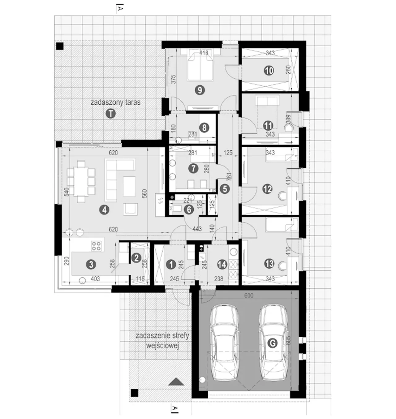 New House 767 w2 Rzut 1