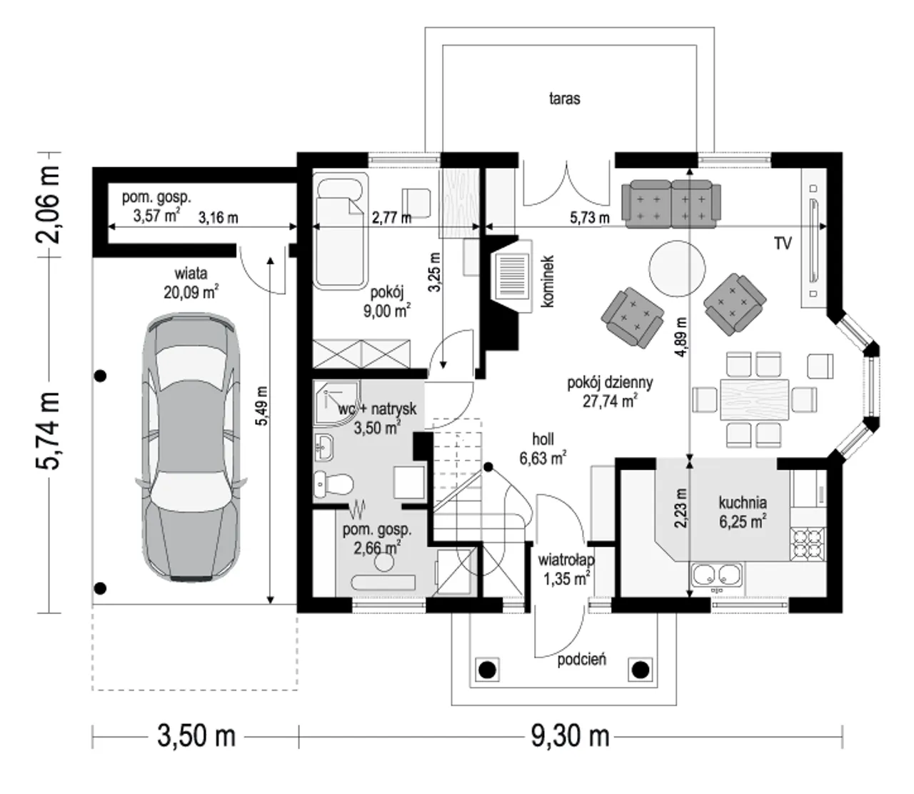 Bajkowy wariant C Rzut 1