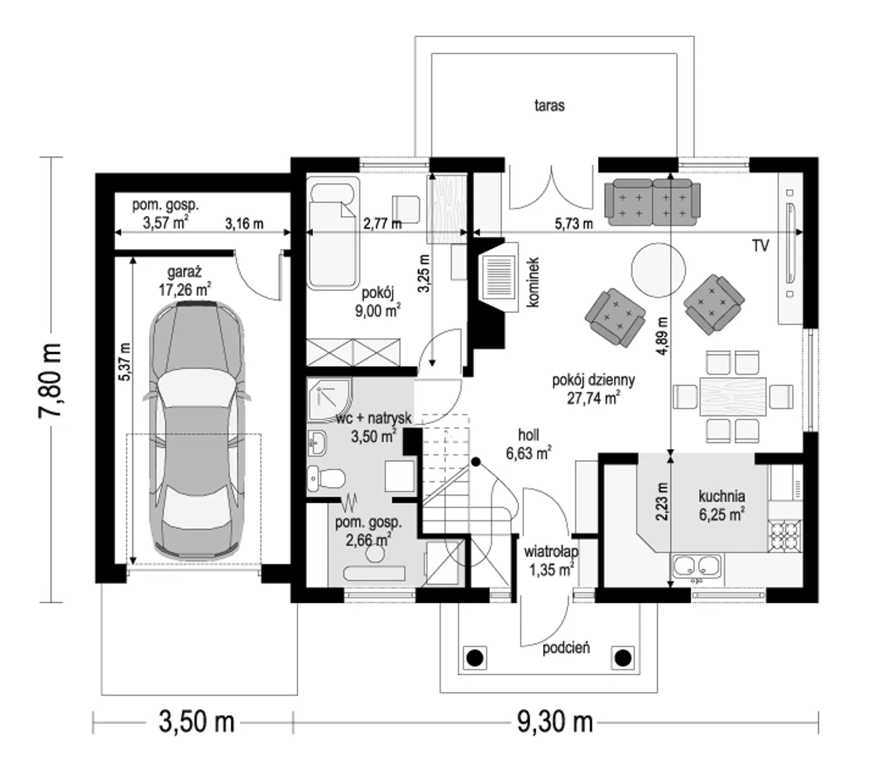 Bajkowy wariant D Rzut 1