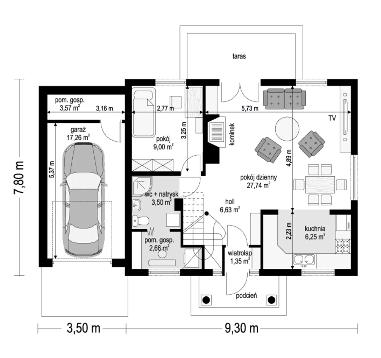 Bajkowy wariant B Rzut 1