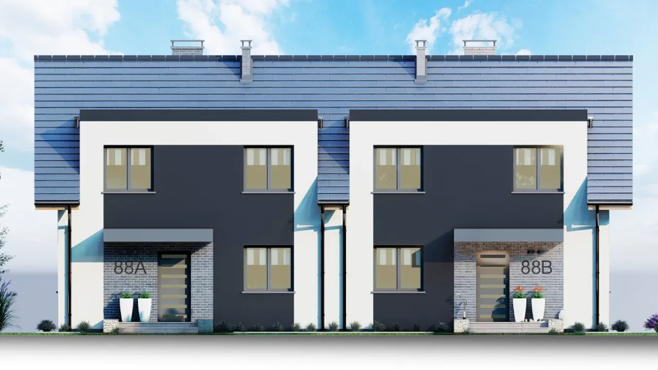 Bliźniak 6 Bliźniak 6 Elewacja 1