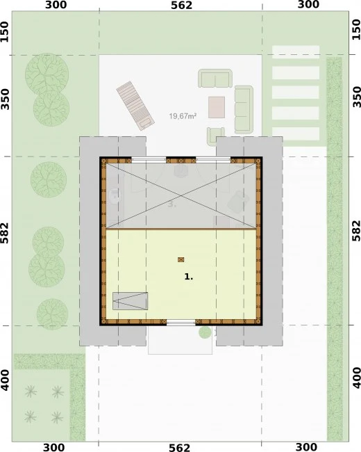 Lido A Szkielet Drewniany Na Zgłoszenie Do 35 M2
